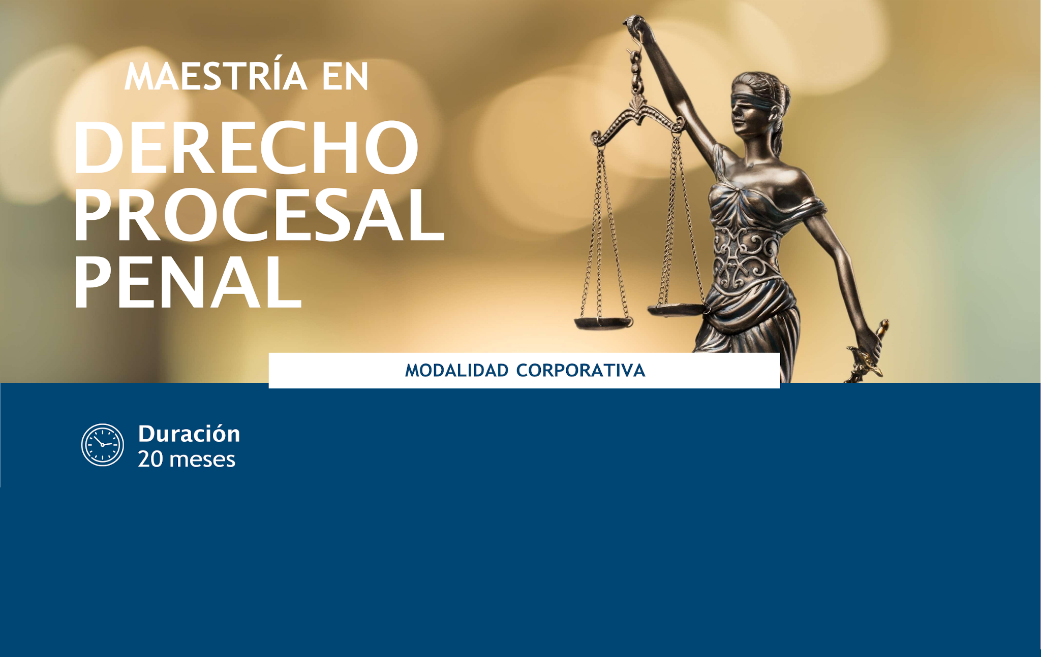 maestria en derecho procesal penal